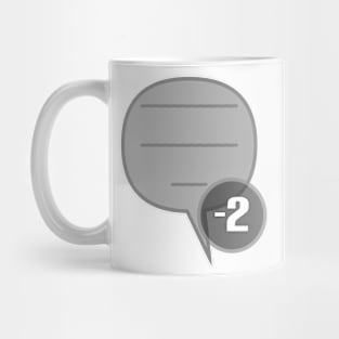 Negative Messages Mug